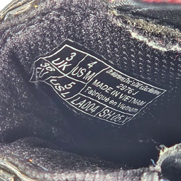 Dr Martens 2976 Sparkle Rays Womens Size 5 Black Boots Walking Casual Outdoors - Picture 7 of 13